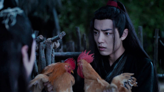 Обои картинки фото кино фильмы, the untamed, вэй, усянь, куры