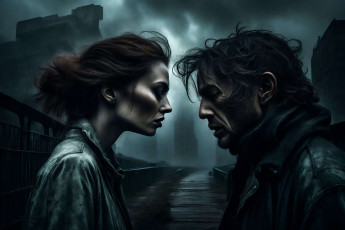 Картинка рисованное люди нейросети графика нейроарт ai art нейронные сети рисунки нейро искусство