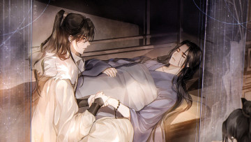 Картинка аниме sha+po+lang персонажи постель