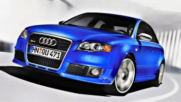 Картинка автомобили audi синий