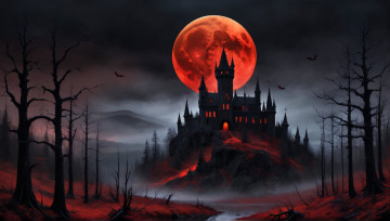 Картинка фэнтези замки нейросети графика нейроарт ai art нейронные сети рисунки нейро искусство