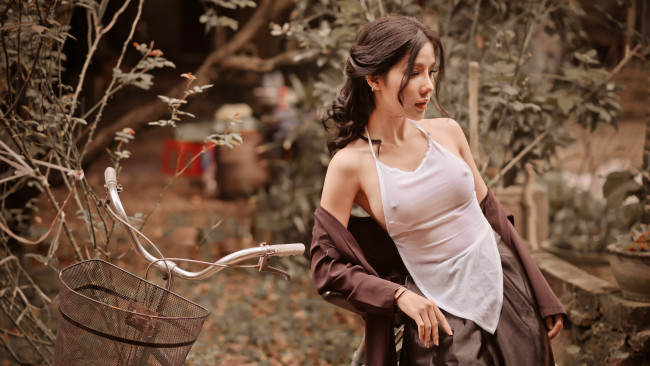 Обои картинки фото девушки, - азиатки, красивая, девушка