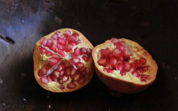 обоя еда, гранат, фрукт, зерна