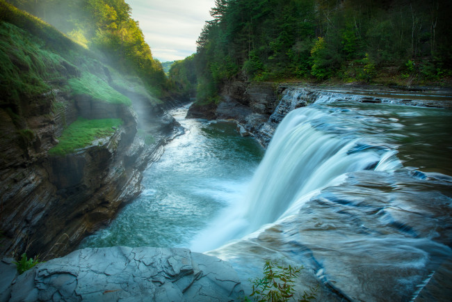 Обои картинки фото природа, водопады, пейзаж