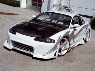 обоя mitsubishi, eclipse, автомобили