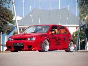 Картинка vw golf автомобили volkswagen