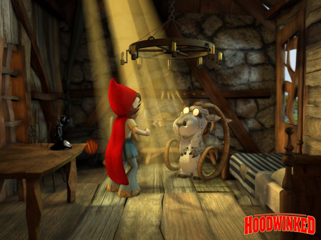 Обои картинки фото мультфильмы, hoodwinked