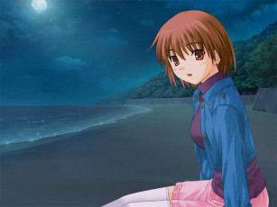 Картинка аниме promising to the blue sky