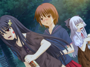 Картинка аниме promising to the blue sky