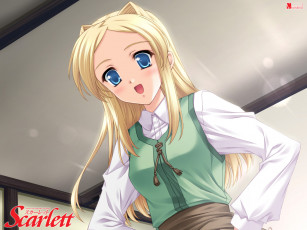 Картинка аниме scarlett