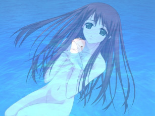 Картинка аниме silvery white