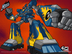 Картинка мультфильмы megas xlr