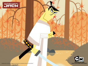 Картинка мультфильмы samurai jack