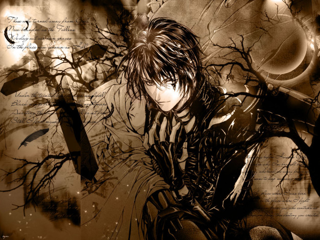 Обои картинки фото аниме, angel, sanctuary