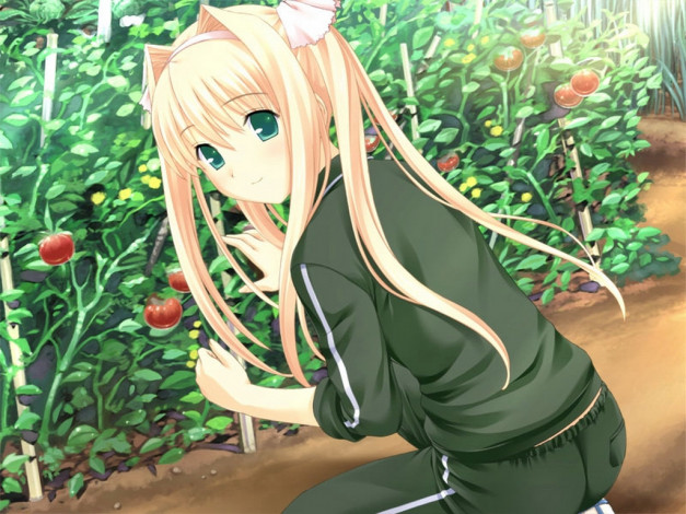 Обои картинки фото аниме, promising, to, the, blue, sky