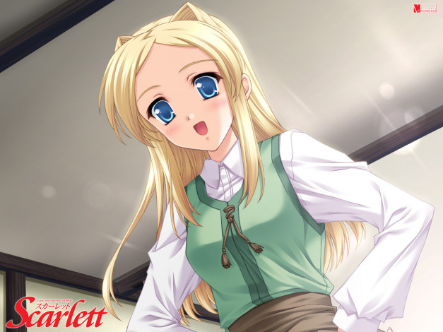 Обои картинки фото аниме, scarlett