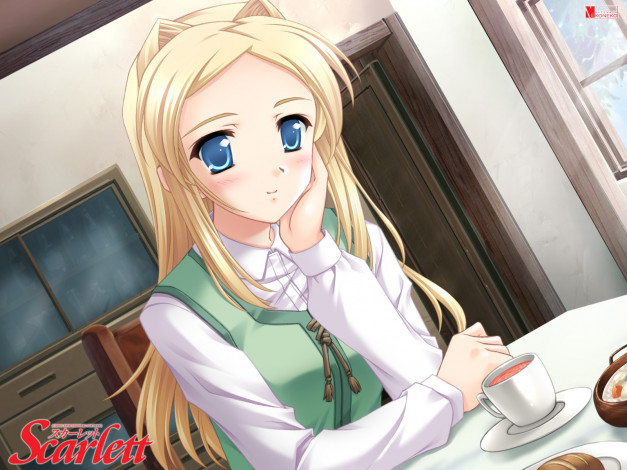 Обои картинки фото аниме, scarlett