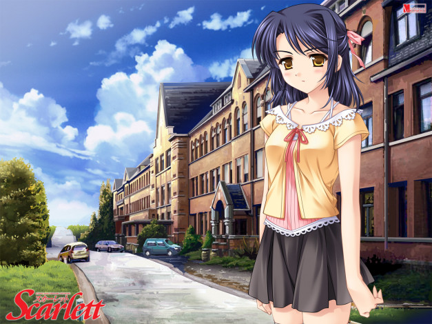 Обои картинки фото аниме, scarlett