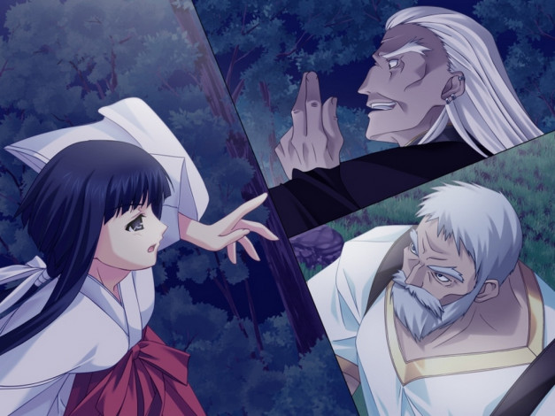 Обои картинки фото аниме, silvery, white