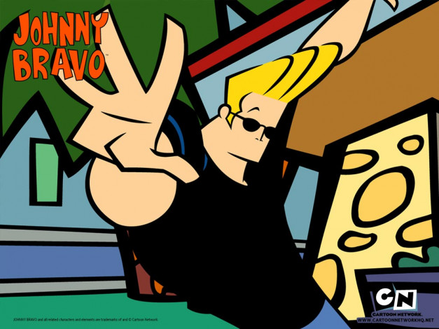 Обои картинки фото мультфильмы, johnny, bravo