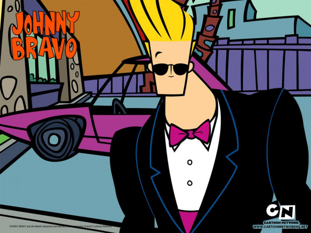 Обои картинки фото мультфильмы, johnny, bravo