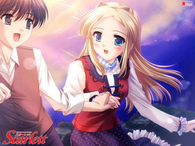 Обои картинки фото scarlett, аниме