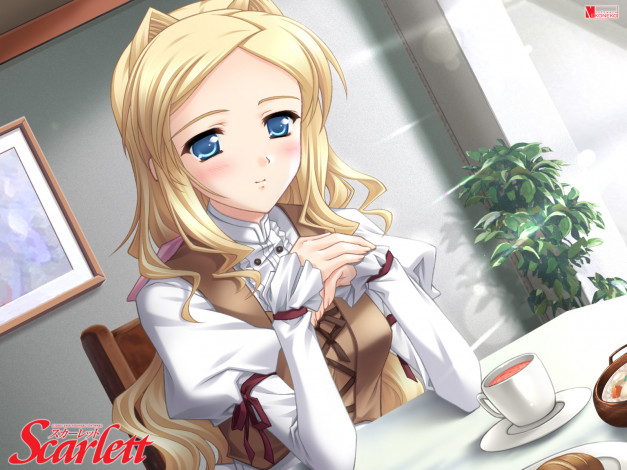 Обои картинки фото scarlett, аниме