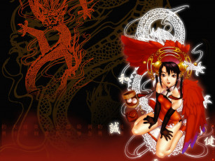 обоя аниме, ugetsu, hakua, artbook