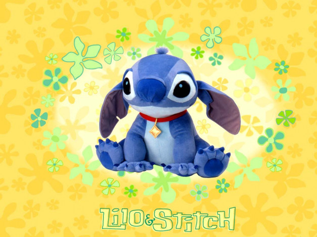 Обои картинки фото мультфильмы, lilo, stitch