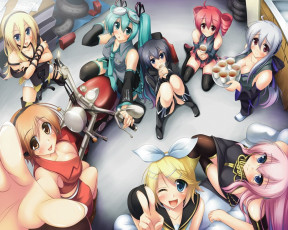 Картинка аниме vocaloid