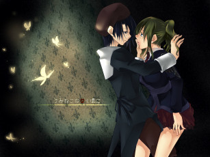 Картинка аниме umineko no naku koro ni