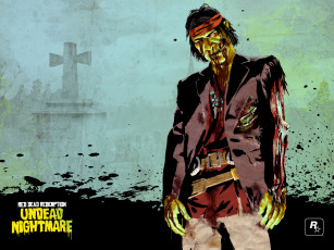 обоя red, dead, redemption, undead, nightmare, видео, игры