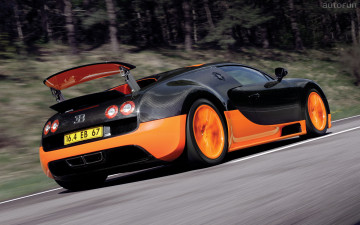 Картинка bugatti veyron 16 super sport автомобили