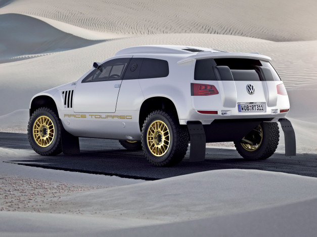 Обои картинки фото race, touareg, qatar, concept, 2011, автомобили, volkswagen