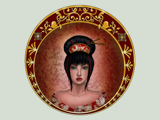 Обои картинки фото рисованные, люди