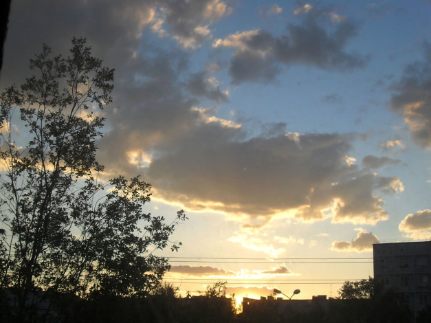 Обои картинки фото закат, природа, восходы, закаты