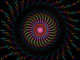 Картинка 3д графика fractal фракталы узор фон