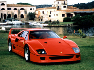 Картинка автомобили ferrari f40