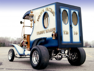 Картинка автомобили hotrod dragster police