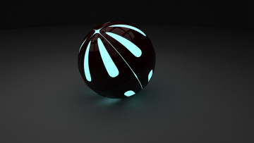Картинка 3д графика шары шар