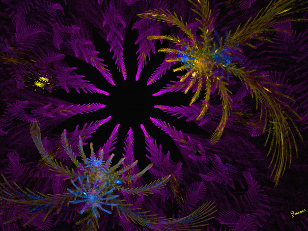 Обои картинки фото 3д, графика, fractal, фракталы, фон, узор