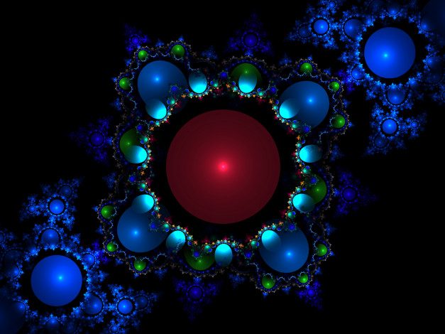 Обои картинки фото 3д, графика, fractal, фракталы, фон, узор