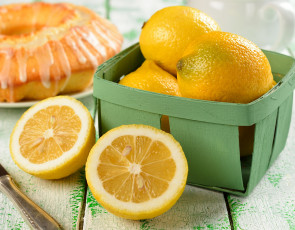 Картинка еда цитрусы лимоны
