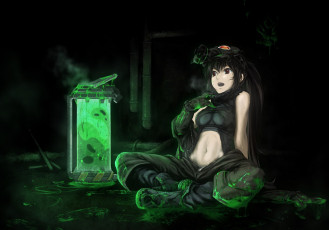 Картинка аниме weapon blood technology токсины