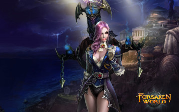 Картинка forsaken world видео игры девушка