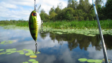 Картинка разное рыбалка +рыбаки +улов +снасти блесна