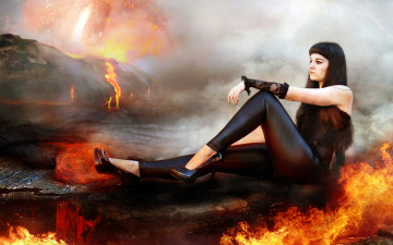 Картинка разное компьютерный+дизайн огонь