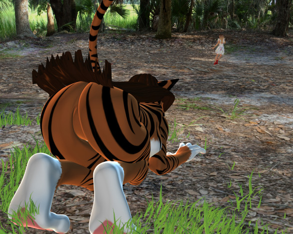 Обои картинки фото 3д графика, fantasy , фантазия, существо, девушка