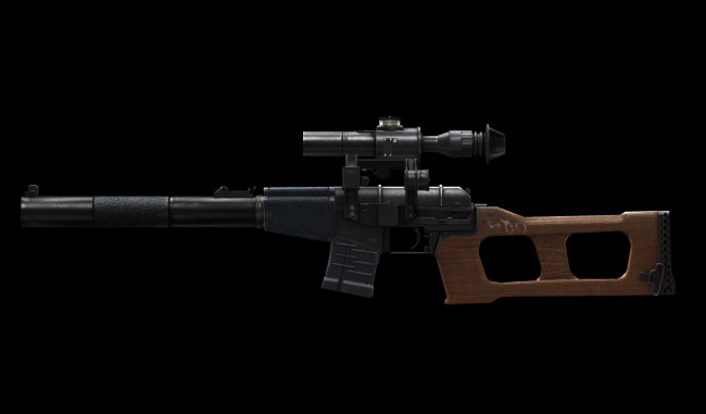 Обои картинки фото оружие, винтовки с прицеломприцелы, оптика, специальная, снайперская, винтовка, приклад, темнота