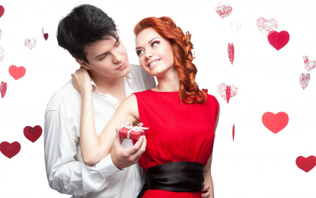 Обои картинки фото разное, мужчина женщина, мальчик, девушка, сердечки